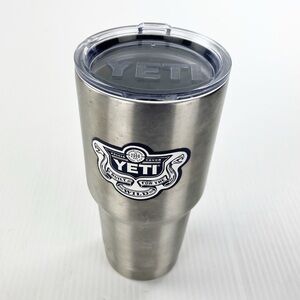 Yeti Rambler 30oz Stainless Steel Tumbler Travel Mug Cup See Through Lid